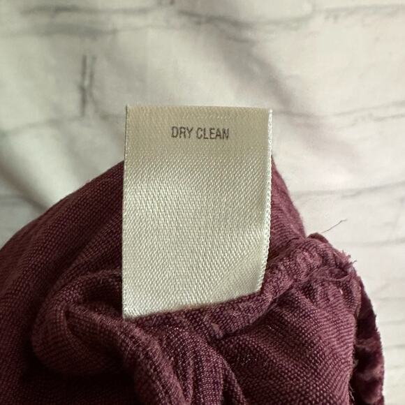 CJ Banks Women’s Maroon Velvet Button Down Cardigan, 1x, Pre-owned - Picture 6 of 6